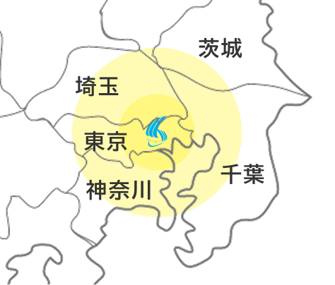 対応エリアマップ