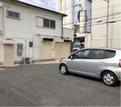 駐車場ライン塗装工事