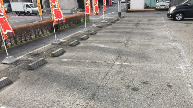 駐車場ライン塗装工事
