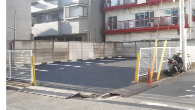 駐車場ライン塗装工事