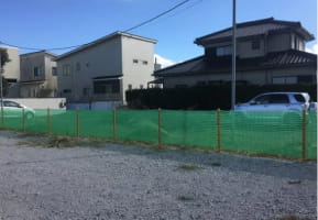 駐車場ライン塗装工事