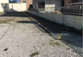 駐車場ライン塗装工事