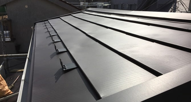 屋根の防水構造について