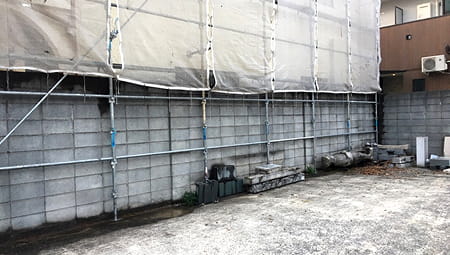 敷地30～40㎝の画像