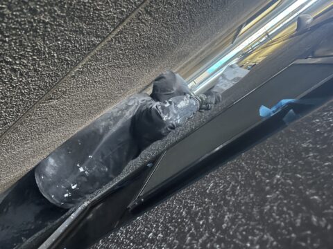 敷地が狭い外壁塗装はセイルズにお任せ！！足立区千住の隣地との間が狭い外壁塗装