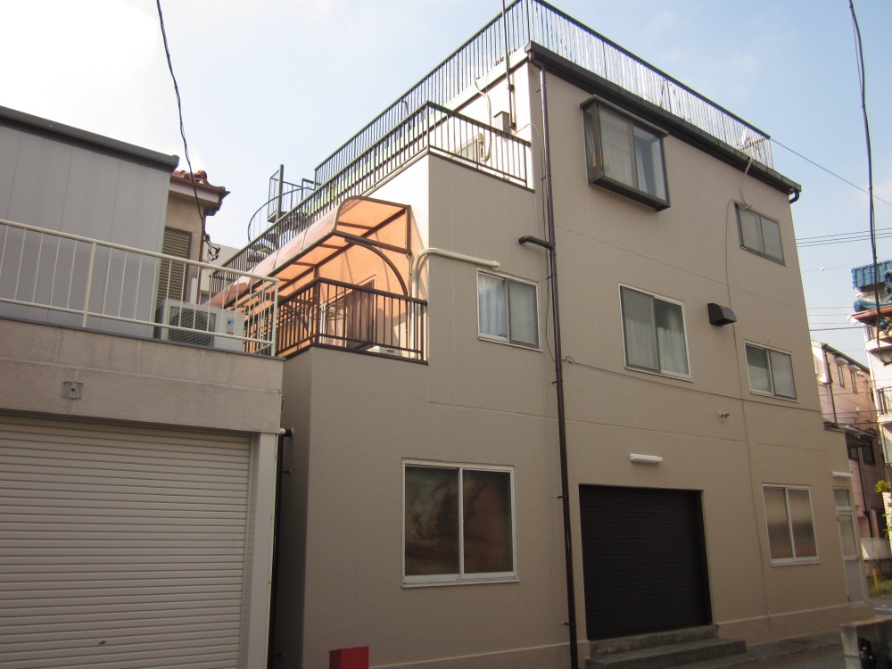 足立区栗原　戸建て住宅外壁塗装