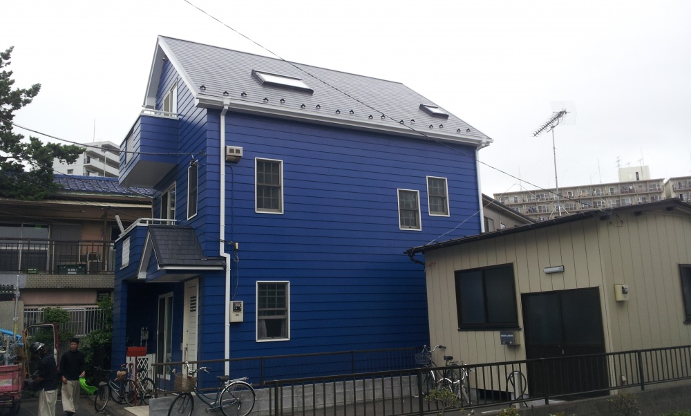 戸建て住宅の外壁塗装　江戸川区西葛西