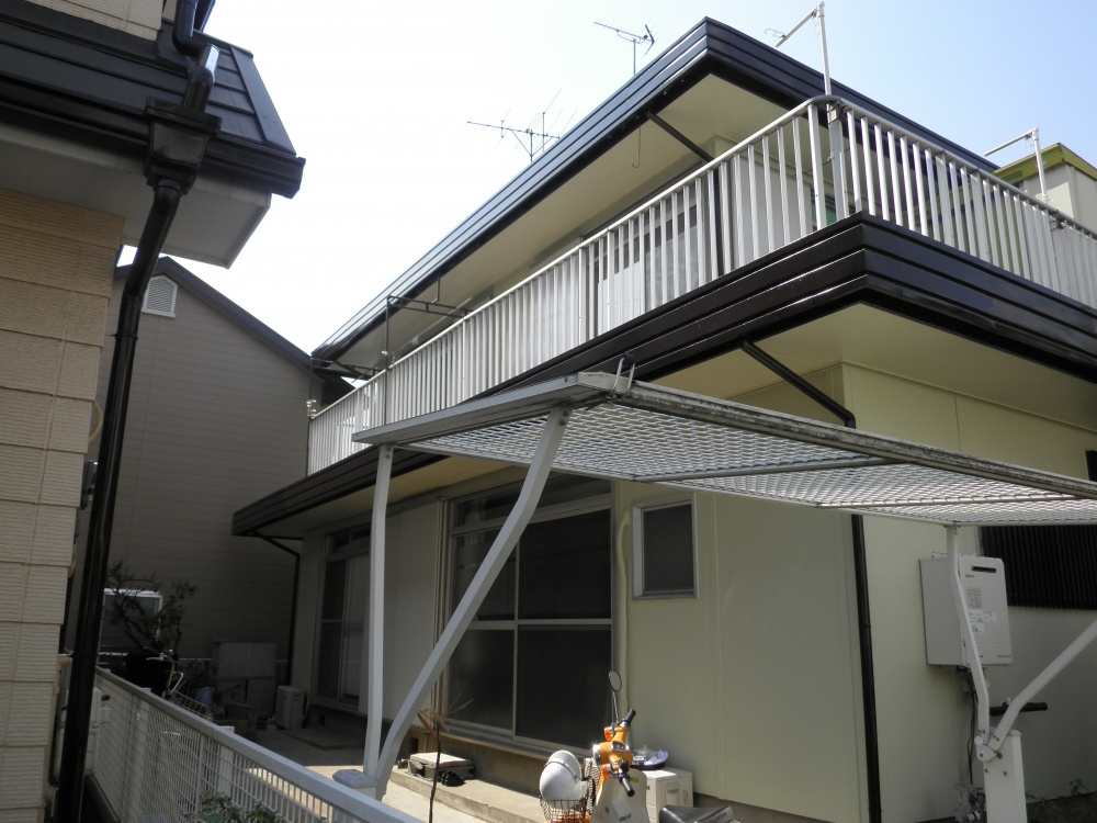 戸建て住宅外壁塗装　埼玉県春日部市