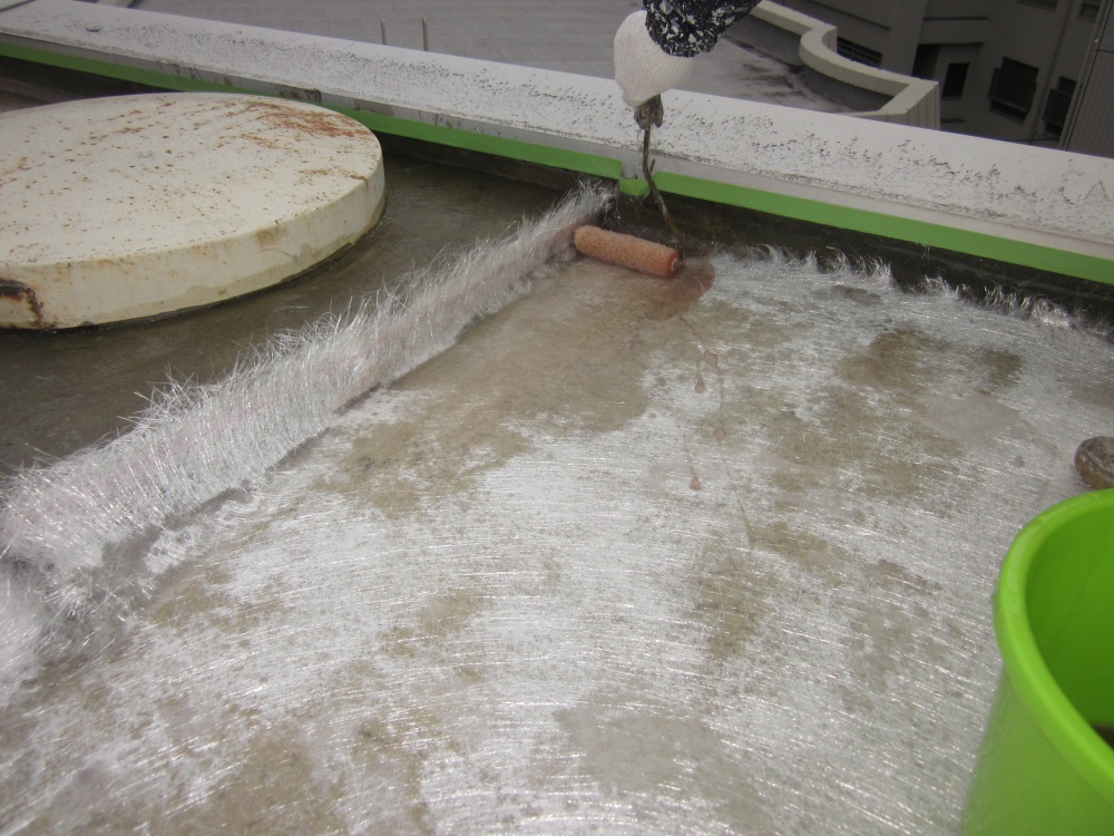 ＦＲＰ防水工事/目黒区大橋