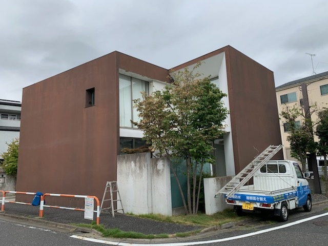 ジョリパットの外壁塗り替え工事/足立区加賀の外壁塗装工事