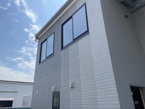 色の変化が楽しい！外壁のグラデーション塗装@埼玉県八潮市