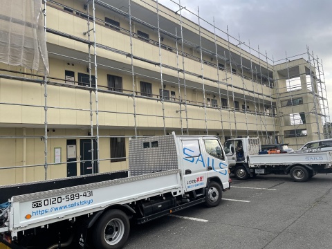 外壁塗装で美観回復　マンションの空室対策はまず見た目から