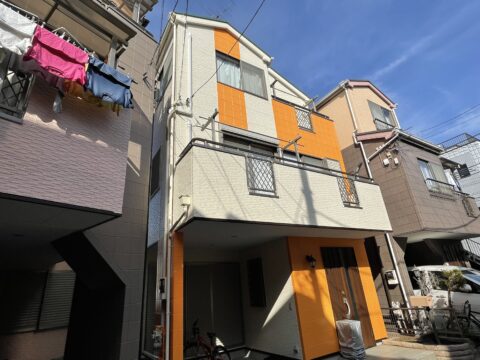 外壁塗装色がとても気に入りました。