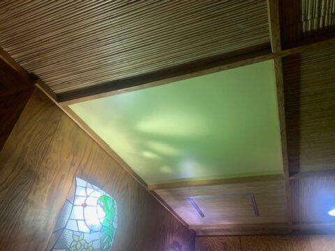 配管工事で天井を解体　天井材の貼り替えで同じもの（類似品）が生産されていない場合どうする？＠中央区新富の配管工事