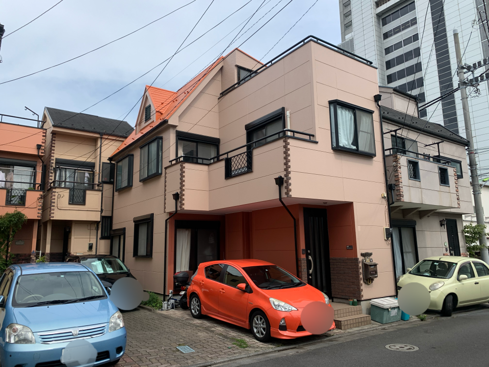 墨田区堤通の外壁塗装工事はカラーシュミレーションで楽しみながら色選び