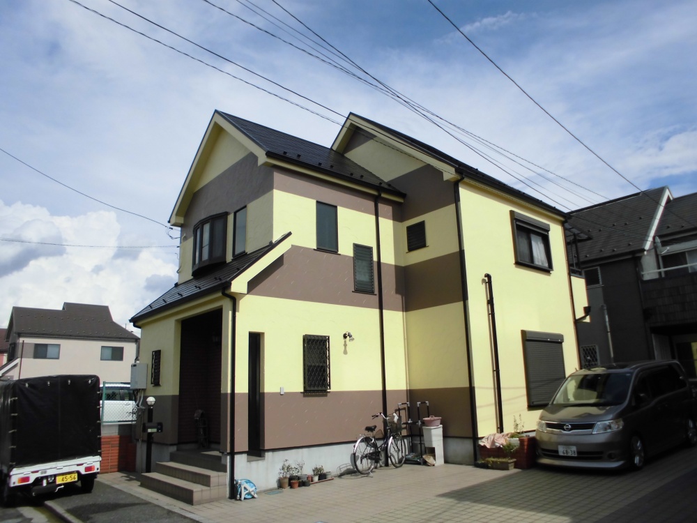 足立区佐野　A様邸 外壁塗装工事