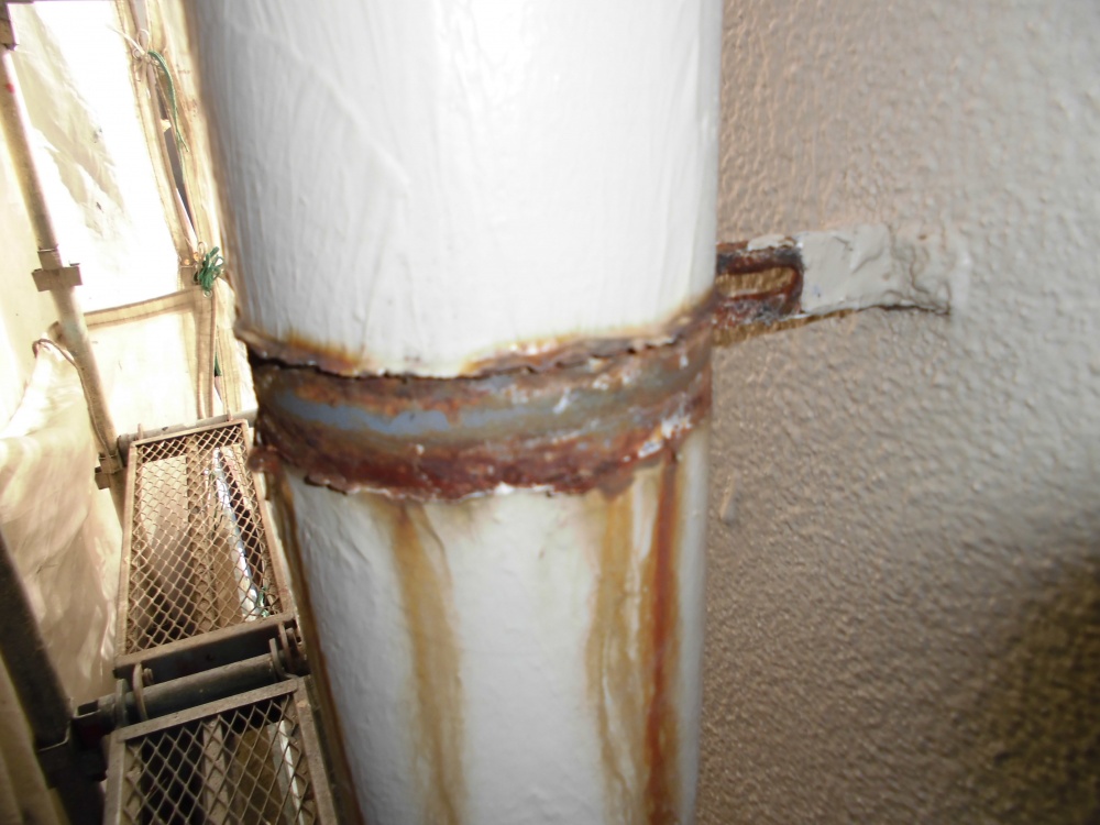 配管バンド交換