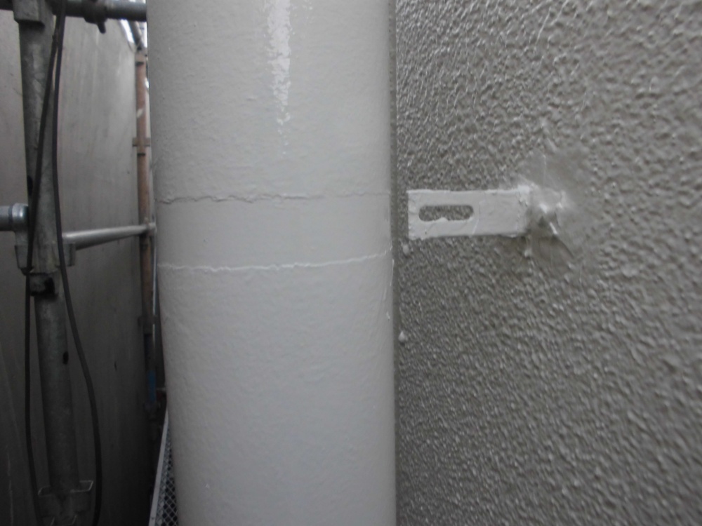 配管バンド交換