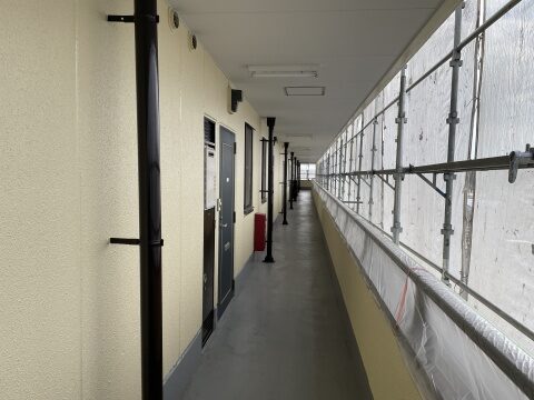 外壁塗装で入居率回復