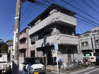 大田区蒲田で仮設足場　防犯センサー設置　無料