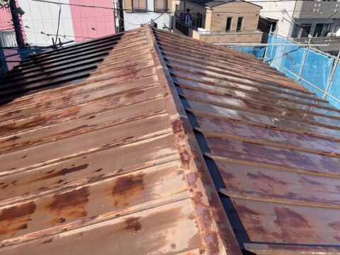 屋根の防水工事は足立区鹿浜のセイルズにお任せ@板金屋根防水工事