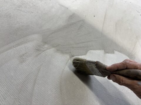 オフィス床防塵塗装