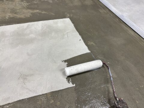 オフィス床防塵塗装