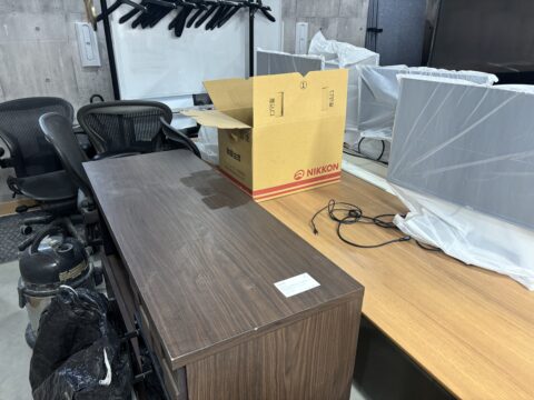 オフィス床防塵塗装