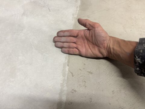 オフィス床防塵塗装