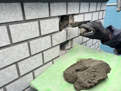 外壁タイルの張替え工事