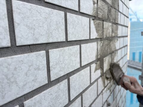 外壁タイルの張替え工事