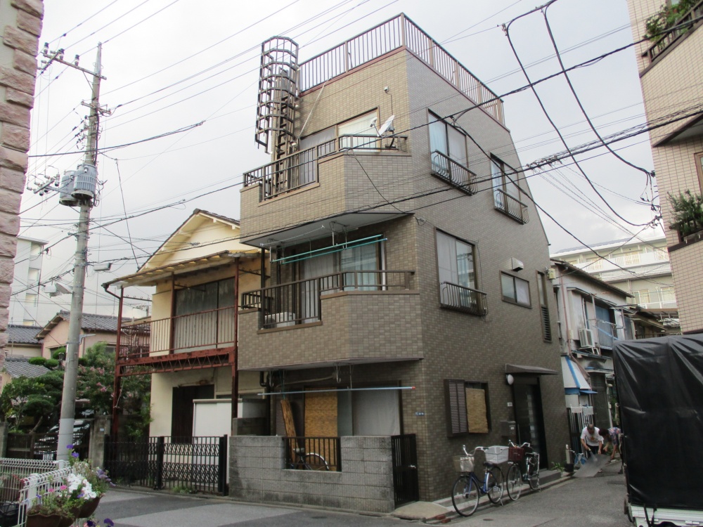 葛飾区東堀切I様邸外壁塗装・屋上防水・屋根葺き替え工事