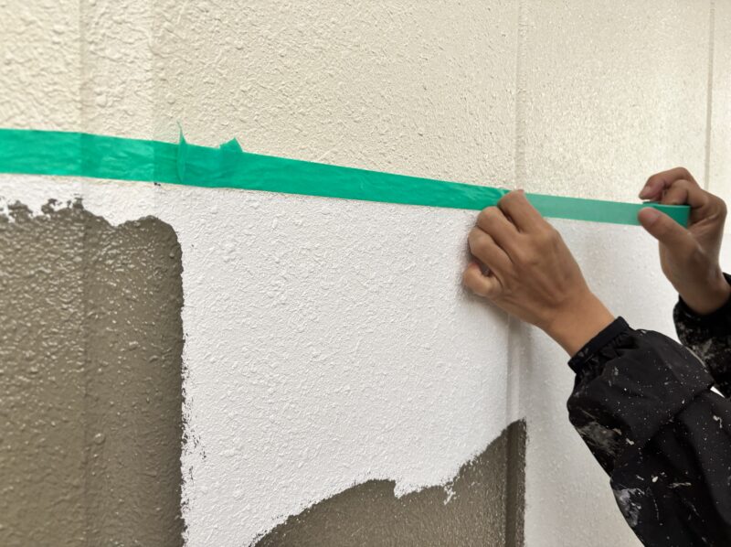 外壁塗装色分け