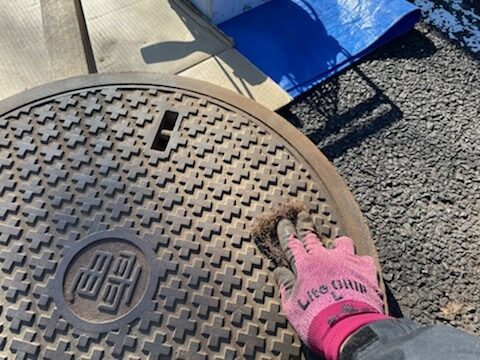 マンホールの蓋