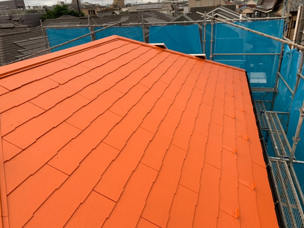 屋根塗装はやっぱり遮熱！！足立区の助成金対象塗料になります。