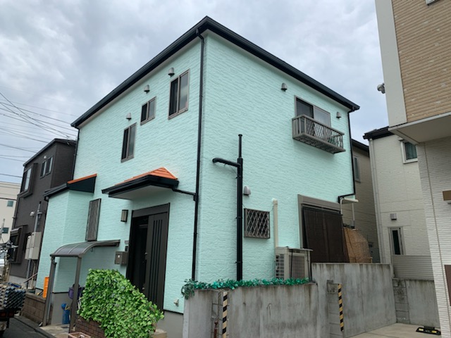 外壁塗装色はいろいろ　お客様のお気に入りの色で外壁を塗り替えよう！！足立区西新井の外壁塗装