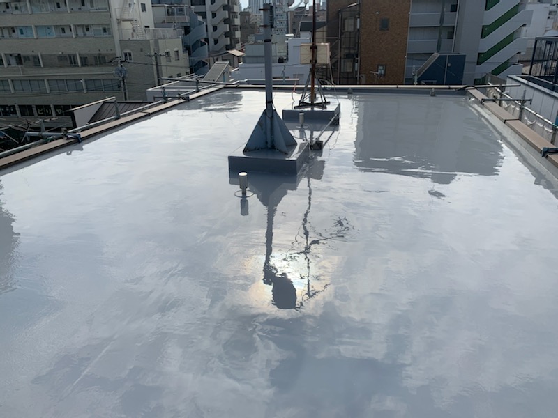 狭い隣地の間の雨漏りを止めろ 荒川区東日暮里の集合住宅改修工事 外壁塗装 防水工事は 足立区の セイルズ 地域no1宣言 外壁塗装 防水 工事は 足立区の セイルズ