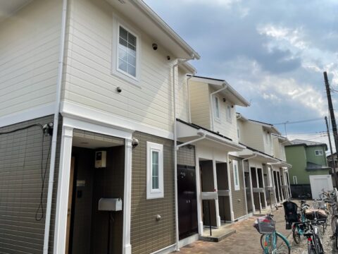 棟板金が剥がれて落ちていた！？＠埼玉県草加市の集合住宅の外壁、屋根のメンテナンス塗装工事