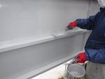 屋上鉄骨塗装