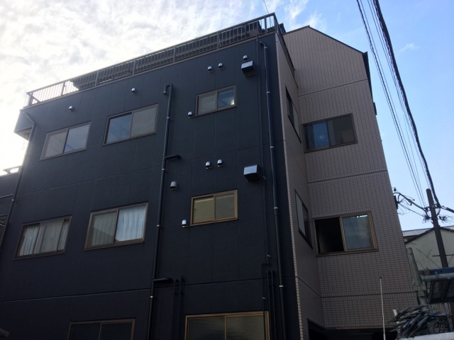 外壁の塗装色　『黒』はアリ？ナシ？/江東区大島の外壁塗装工事