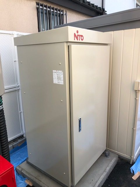 電気設備（キュービクル）塗装/足立区六木