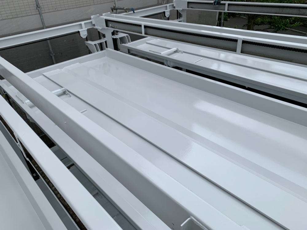 機械式立体駐車場塗り替え工事