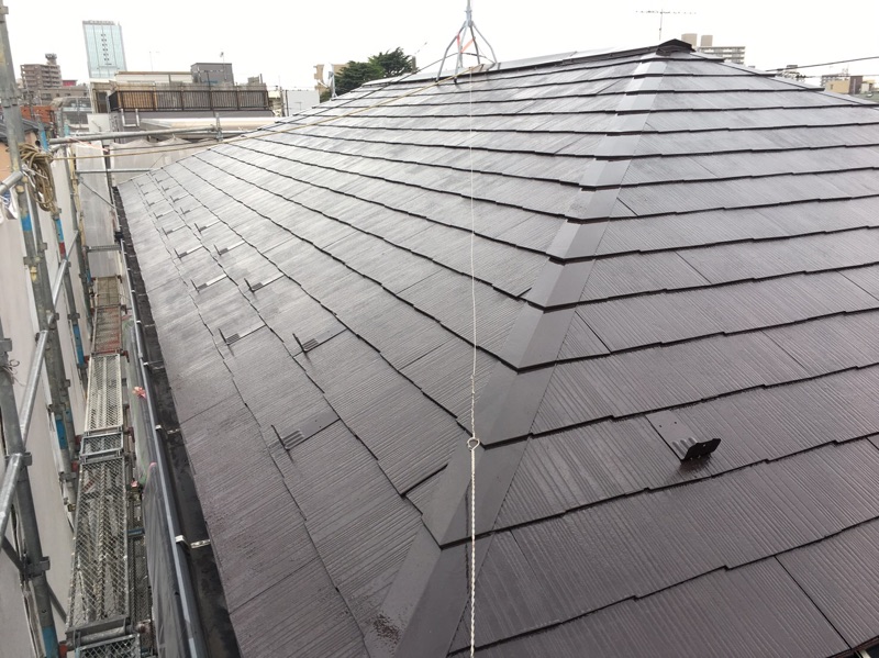屋根の塗装はシャネツ塗料で決まり！！/大田区蒲田
