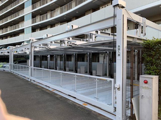 機械式立体駐車場塗り替え工事