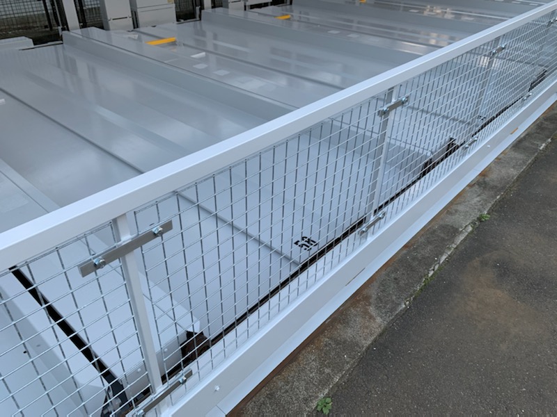 機械式立体駐車場塗り替え工事