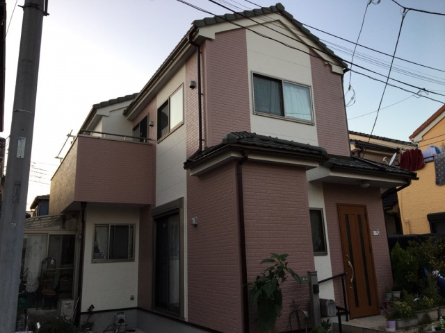 お隣さんと同時施工で工事金額をコストダウン/足立区谷在家の外壁塗装工事