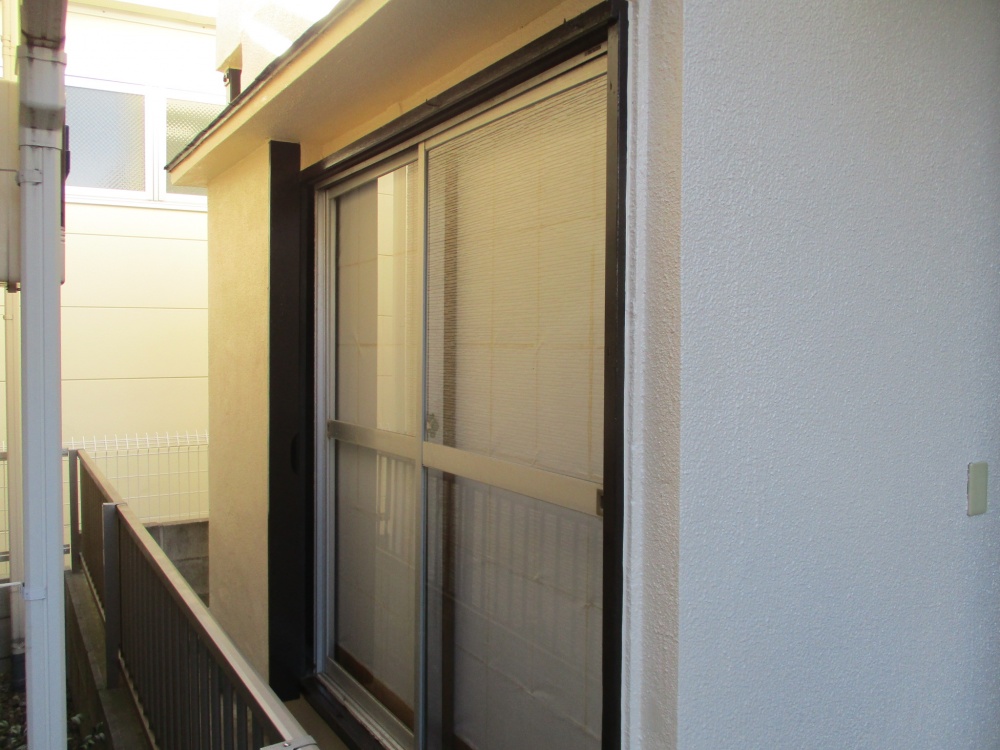 古くなったサッシ木枠と破風板塗装で印象ＵＰ↑/葛飾区青戸