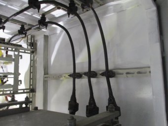 キュービクル塗装　夜間工事OK