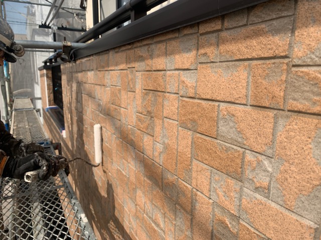 サイディングのクリヤー塗装はクリーンSDトップでサイディングの美観回復/東京都江戸川区の外壁塗装工事