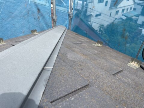 棟板金の釘が抜けそうで浮いているって言われたけどどういう事？足立区椿の屋根点検